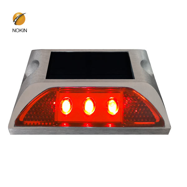 Red Led Road Stud Lights Path Warning Stud